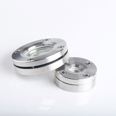 Sanitair roestvrij staal 304 316L Flanged Tube Fitting Sight Glass voor tank en schip