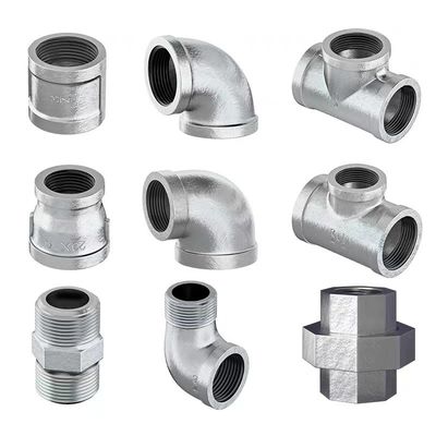 Roestvrij staal 3/4 "Vrouwelijke 4 Way Cross Cast Pipe Fitting Coupling voor verbinding
