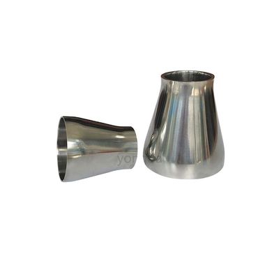 Sanitair roestvrij staal 304 316L Tri Clamp Pipe Fitting Long Short Pipe Weld Excentrische Reducer