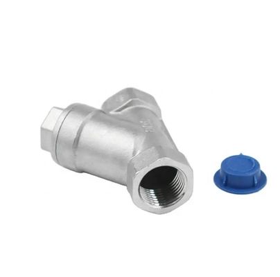 BSP Geaffineerde vrouwelijke aansluiting SS316 304 201 CF8M Y-type strainerfilter npt bspp