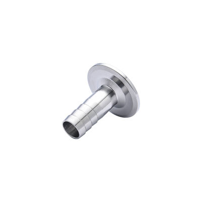 Sanitaire 304 316L roestvrij staal Tri Clamp slang Ferrule Fitting met ronde kop code