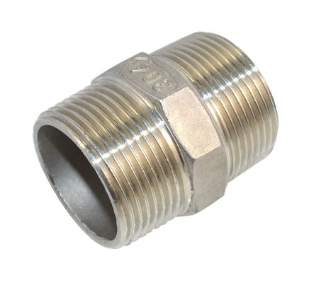 1-1/4 "x 1-1/4" NPT Mannelijk Gedrukt Hex Nippel Roestvrij staal 304 Quick Coupler Pipe Fitting