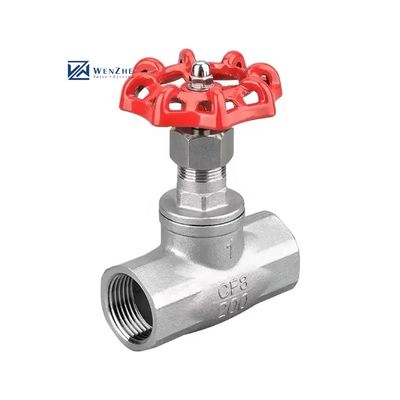 304 316 Elektrisch aangedreven handwiel-handspoortkleppen van roestvrij staal zilver voor NPT BSPT