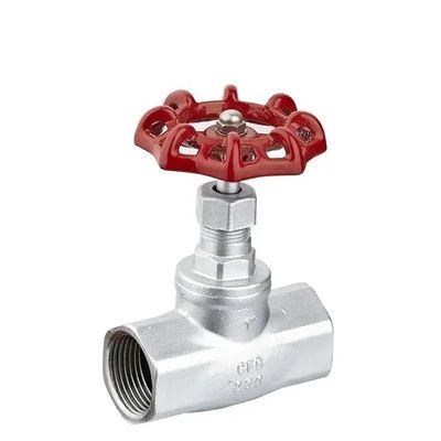 304 316 Elektrisch aangedreven handwiel-handspoortkleppen van roestvrij staal zilver voor NPT BSPT