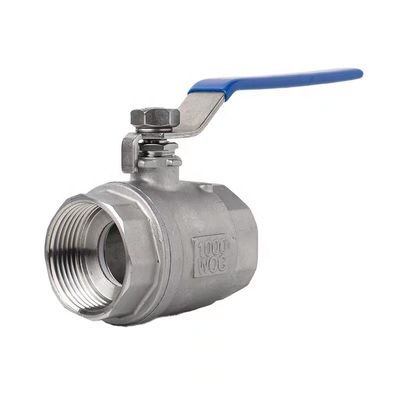 WZ roestvrij staal SS 304 316 NPT BSP-gegooid 2PC-balk op maat voor levensduur