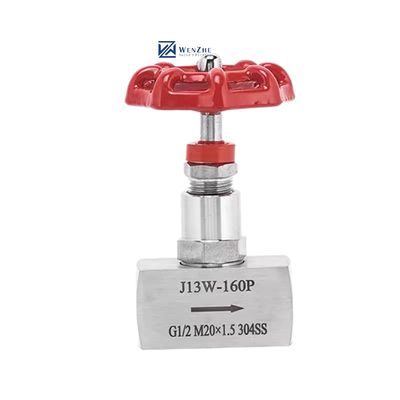 Hoogdruk 1/2" DN15 J13W-160P gesmeed roestvrij staal 304 316 316L naaldklep
