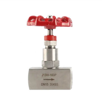 Hoogdruk 1/2" DN15 J13W-160P gesmeed roestvrij staal 304 316 316L naaldklep