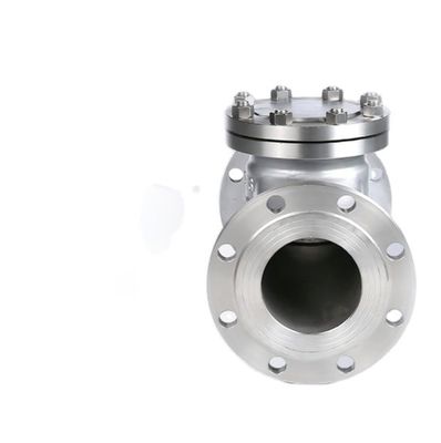 Rustvrij staal 304 DN40 Flanged Check Valve met liftontwerp en ISO9001-certificaat