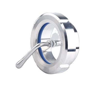 10bar Sanitair roestvrij staal 304/316L Gelast buis Union Sight Glass met wipper