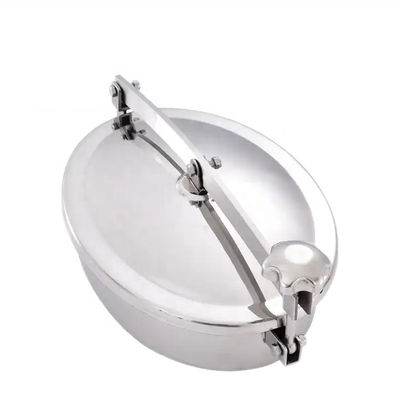 Mini-type manhole ovaal deksel zonder druktanks voor roestvrij staal 304 316 316L