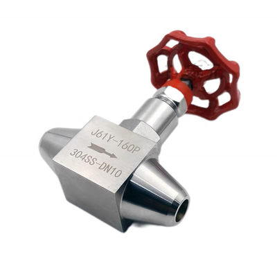 Gemaakte naaldklep SS304 316 316L J61W/H PN10/PN16/PN25 zilver