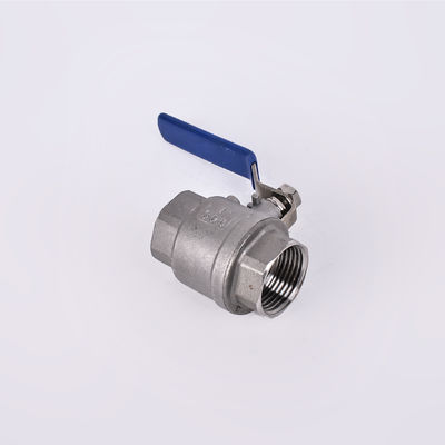 SS304 DN8 Vrouwelijke draadloze handgestuurd kogelklep Standard Standard kopcode Rond