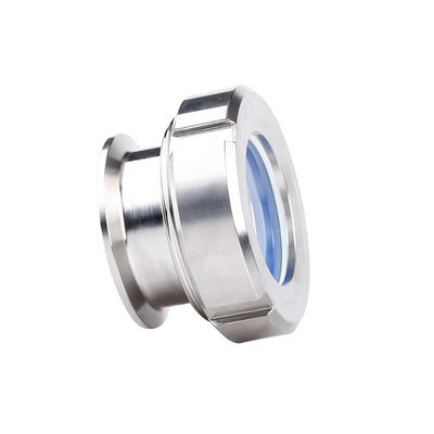 Op maat gemaakte ondersteuning ODM Sanitair roestvrij staal 304/316L Tri Clamp Union Sight Glass