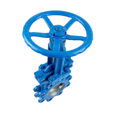 1/8"--4" Algemeen PN16 DN150 koolstofstaal moddermes poortklep voor industriële