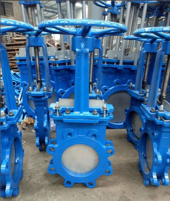 1/8"--4" Algemeen PN16 DN150 koolstofstaal moddermes poortklep voor industriële