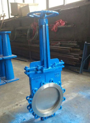 1/8"--4" Algemeen PN16 DN150 koolstofstaal moddermes poortklep voor industriële