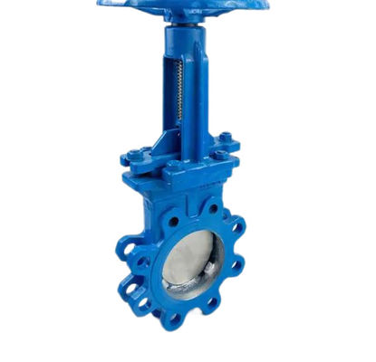 1/8"--4" Algemeen PN16 DN150 koolstofstaal moddermes poortklep voor industriële