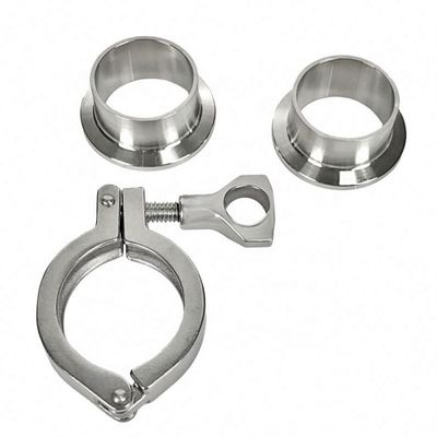 Voedingsmiddelenklasse 304 316 Sanitaire roestvrijstalen buizen Tri Clamp Ferrule gegarandeerd
