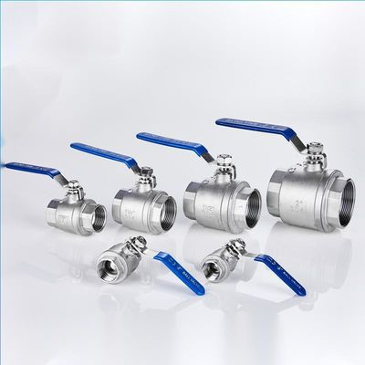 SS304 DN40 Vrouwelijke draadloze handmatige besturingsbalk Standard en aangepaste kenmerken