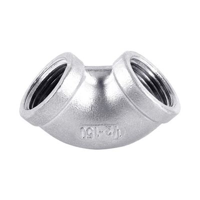 Op maat gemaakte ondersteuning OEM gegalvaniseerde ijzeren buis fitting 45 90 Elbows 45 Socket Weld Elbow