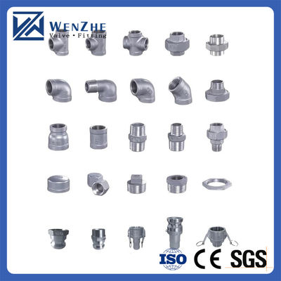 Op maat gemaakte ondersteuning OEM gegalvaniseerde ijzeren buis fitting 45 90 Elbows 45 Socket Weld Elbow