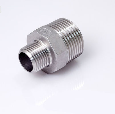 Mannelijke aansluiting roestvrij staal 201 304 Reducing Hex Nipple Pipe Fitting