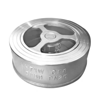 DN50-DN200 API 594 Wafer Type Silent CS Lift Check Valve H71W Met roestvrij staal
