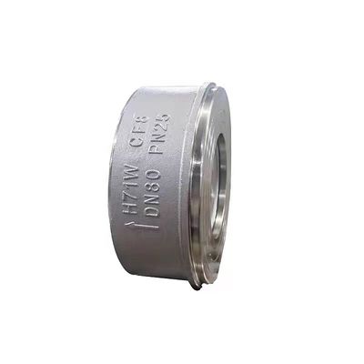 DN50-DN200 API 594 Wafer Type Silent CS Lift Check Valve H71W Met roestvrij staal