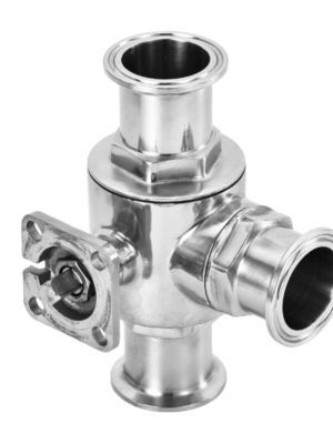 Float Ball Valve van roestvrij staal voor waterventiel van drieweghoogplatform type T type L