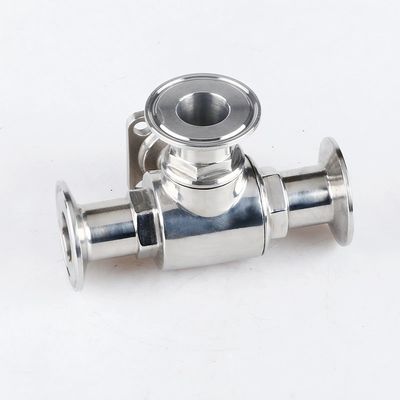 Float Ball Valve van roestvrij staal voor waterventiel van drieweghoogplatform type T type L