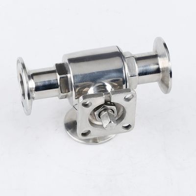 Float Ball Valve van roestvrij staal voor waterventiel van drieweghoogplatform type T type L