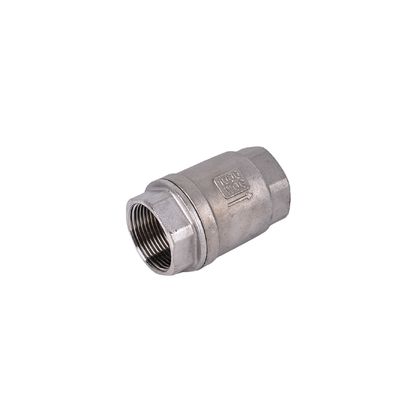 Zilveren afwerking 1/2''-3.0'' roestvrij staal NPT BSP 201 304 One-way non-return check valve