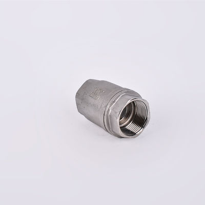 Zilveren afwerking 1/2''-3.0'' roestvrij staal NPT BSP 201 304 One-way non-return check valve
