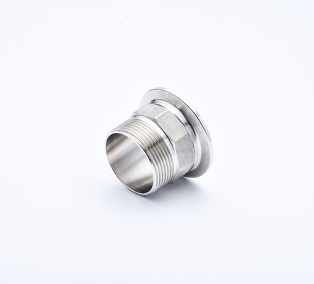 Mannelijke Hexagon Sanitaire roestvrij staal 304 316L draad Ferrule Tri Clamp Pipe Fitting