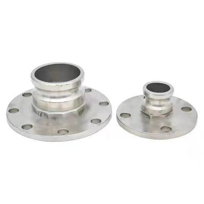 Versatile WZ SS 304 316 F type camlock koppeling met flensafsluiting