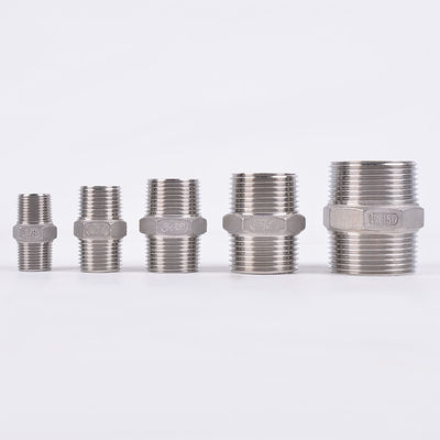 Vlekkeloos staal met mannelijke aansluiting 201 304 NPT/BSPP/BSPT-draaddraad voor hydraulische sanitaire installaties