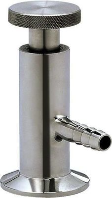 Watermedium Voedselkwaliteit 304 316L Sanitair roestvrij staal Mannelijk draadvol bemonsteringsklep