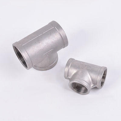 Op maat gemaakte ondersteuning ODM Sanitair roestvrij staal 201 304 Inner Wire Tee Extruded Equal