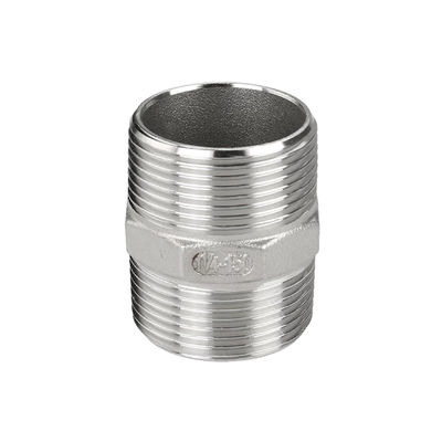 Mannelijke zeshoekige borstelstukken van zilver Sanitair roestvrij staal 201 304 316 Draadpijp
