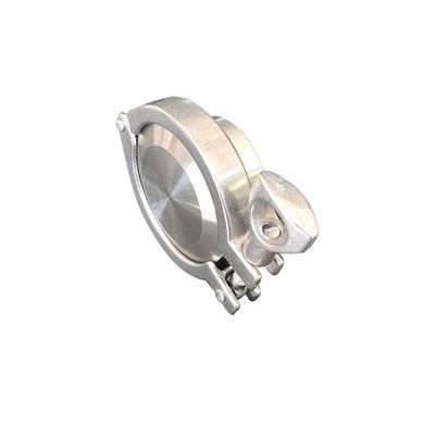 Custom Ronde Hoofdkode Sanitair 304/316L roestvrij staal 1.5 Tri Clamp Ferrule End Cap