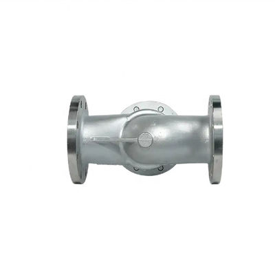 Flanged Lift Check Valve Zilveren roestvrij staal 304 316 316L PN16 PN25 PN40 PN64 PN100