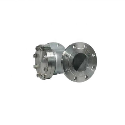 Flanged Lift Check Valve Zilveren roestvrij staal 304 316 316L PN16 PN25 PN40 PN64 PN100