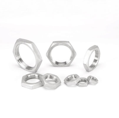 Draadgieten Sanitair roestvrij staal 304 Pipe Fitting Hex Nut 1/2''-2.0' Gepolijst