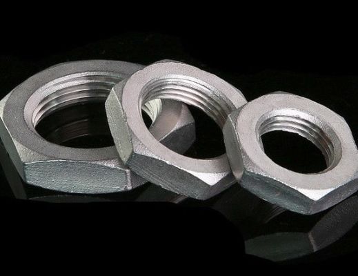 Draadgieten Sanitair roestvrij staal 304 Pipe Fitting Hex Nut 1/2''-2.0' Gepolijst