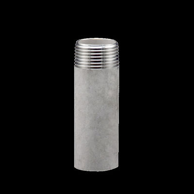 Vierkant gesmeed roestvrij staal 201/304 Man enkelbuis plain end long half nippel