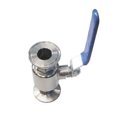 Chemische industrie Sanitaire roestvrij staal Tri Clamp Ferrule Ball Valve SS304L/SS316