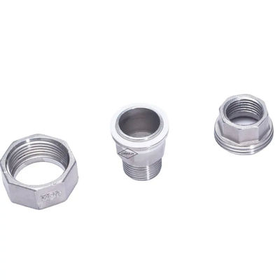Zilver 201 304 316 Union Flat Vrouwelijke naar mannelijke NPT BSPP BSPT roestvrij staal verbinding