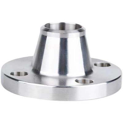 ANSI DIN A105 Carbon Steel Plate Flat Face Pipe Slip On Flange WN Flange gesmeed zilver