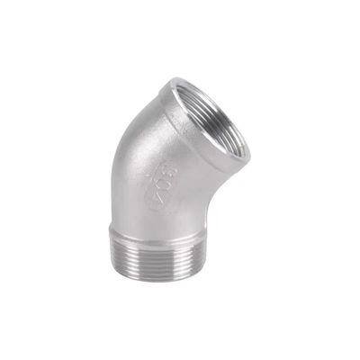 ODM ondersteund WZ 201 304 316L Pipe Fittings NPT Bspt Threading 45 Degree Vrouwelijke elleboog
