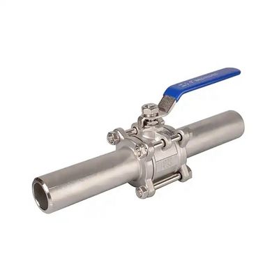1000WOG PN16-PN64 hefboom met vergrendeling met handmatige verlenging Butt gelast kogelklep Q61F